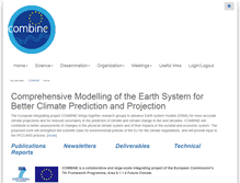 Tablet Screenshot of combine-project.eu